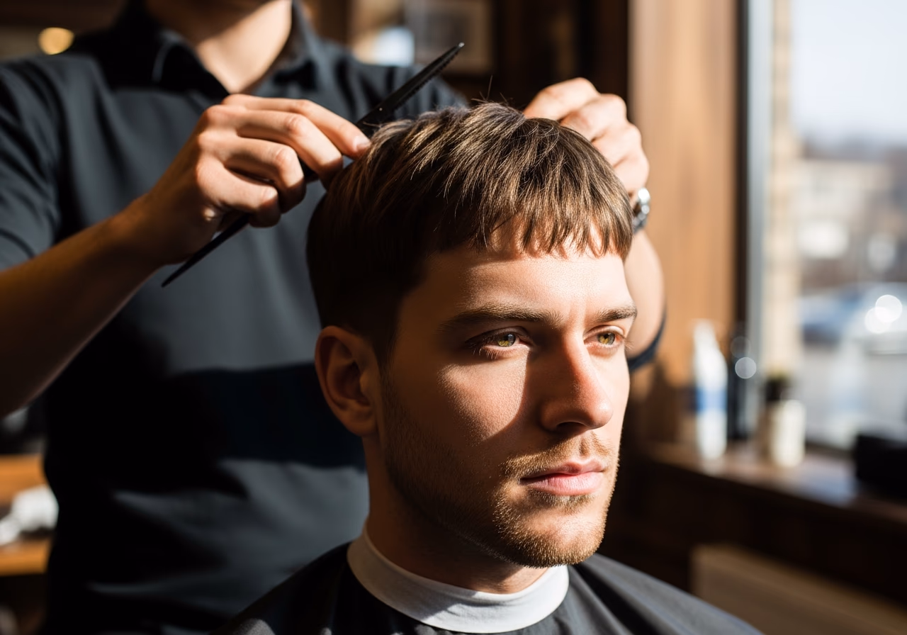 Gentle Textured Bowl Recovery — for men recovering from dry or damaged hair in 2026