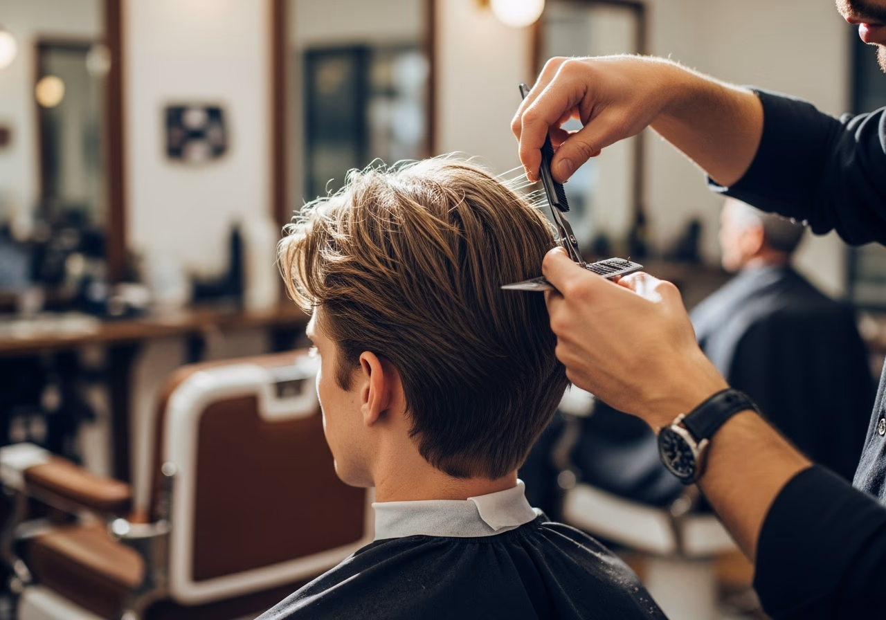 Low Maintenance Messy Recovery — for men recovering from dry or damaged hair in 2026