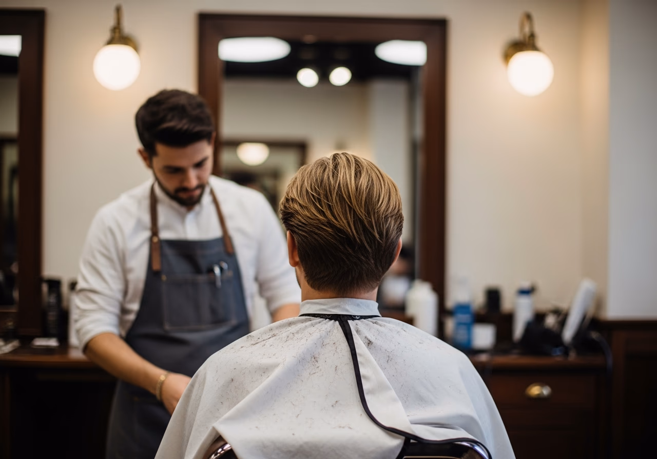 Minimalist Layered Recovery Flow — for men recovering from dry or damaged hair in 2026