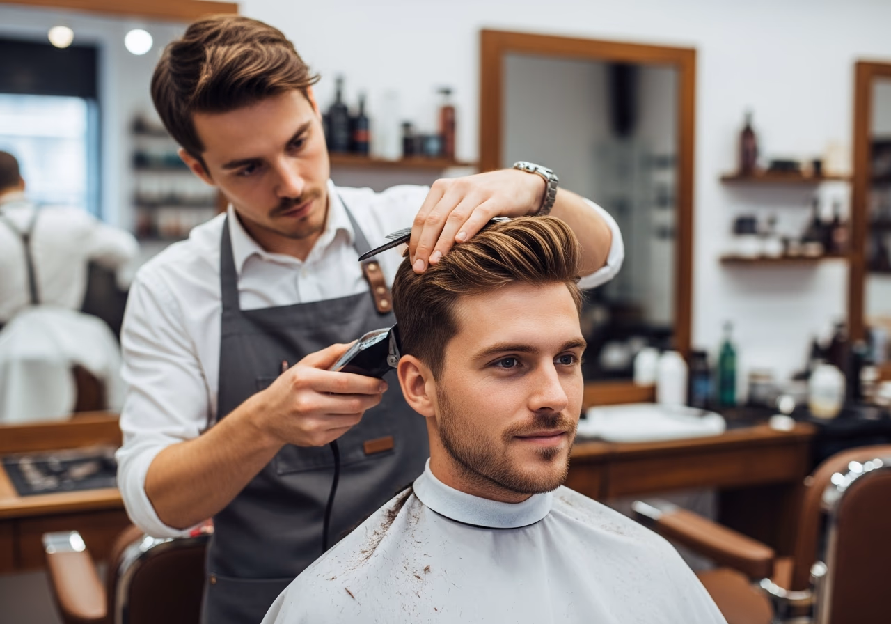 Rounded Recovery Crop — for men recovering from dry or damaged hair in 2026