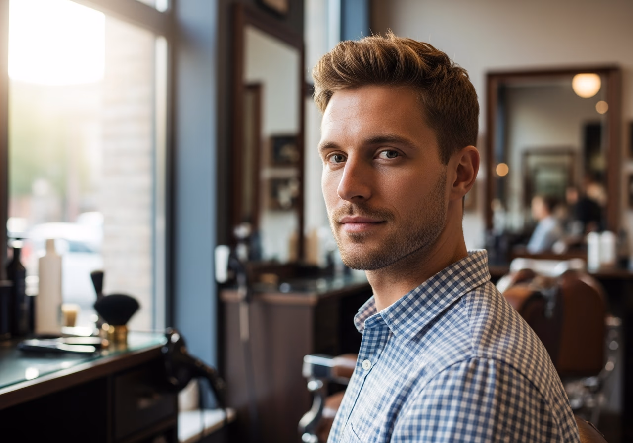 Short Textured Recovery Crop — for men recovering from dry or damaged hair in 2026