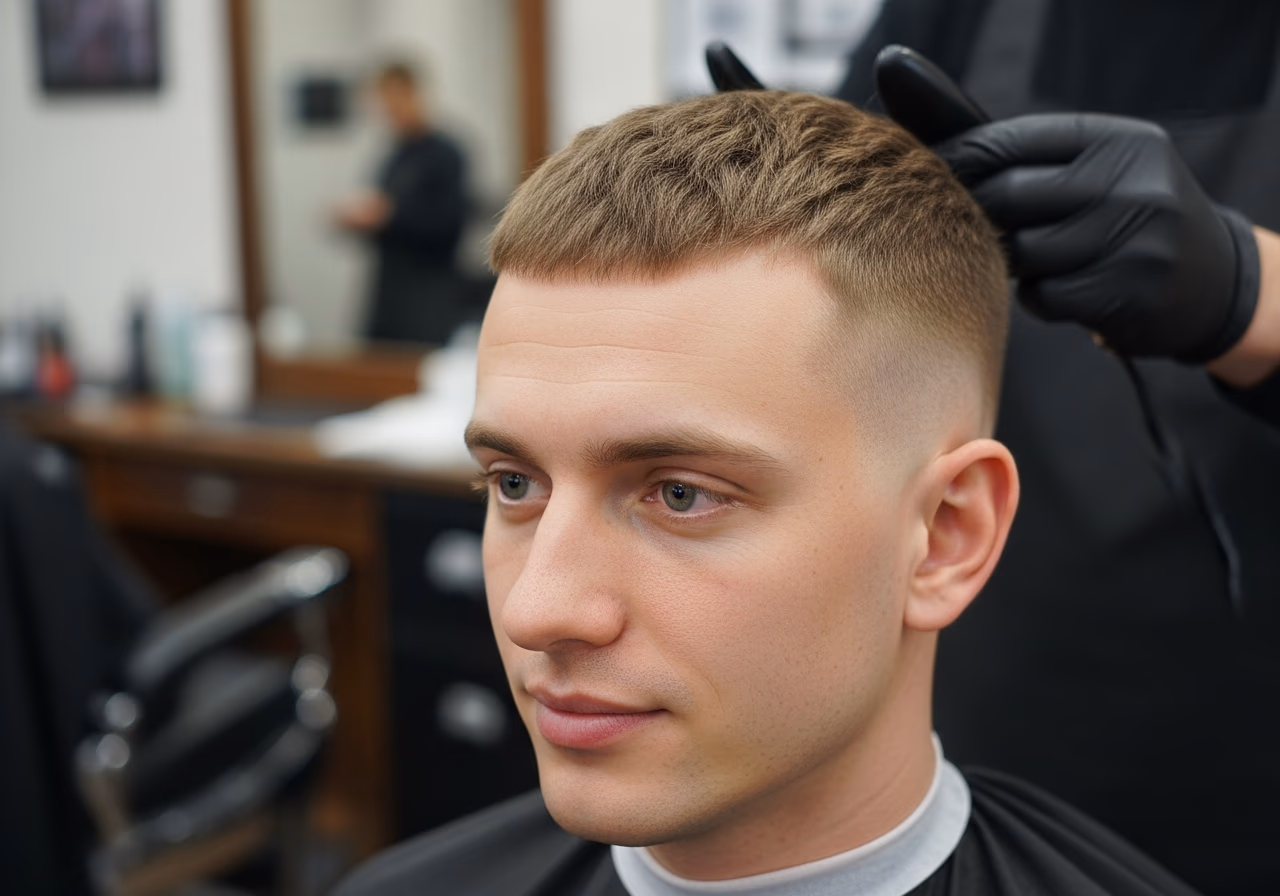 Soft Textured Short Crop — for men recovering from dry or damaged hair in 2026