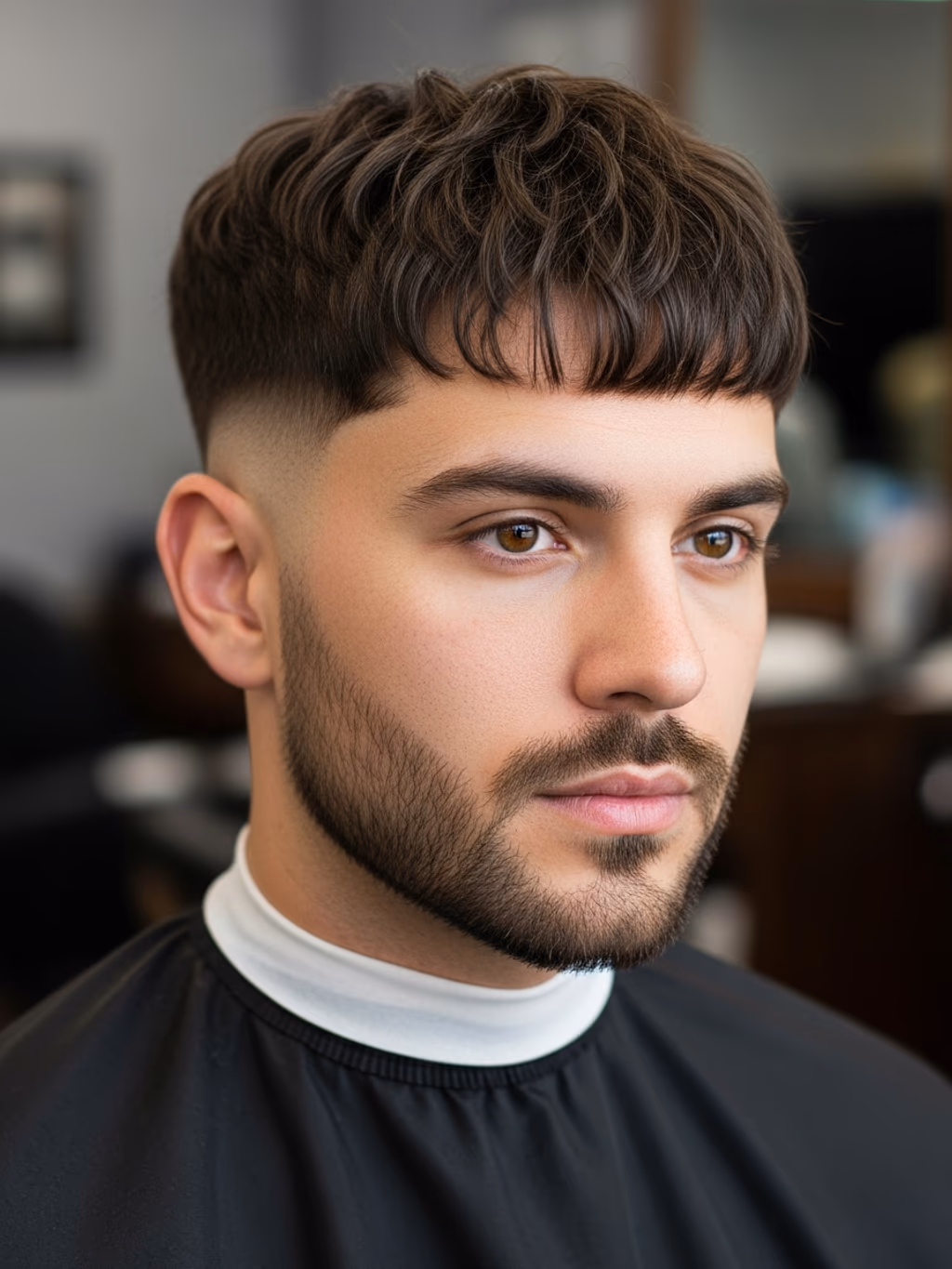 Tapered Modern Bowl Cut — modern bowl cut for men in 2026