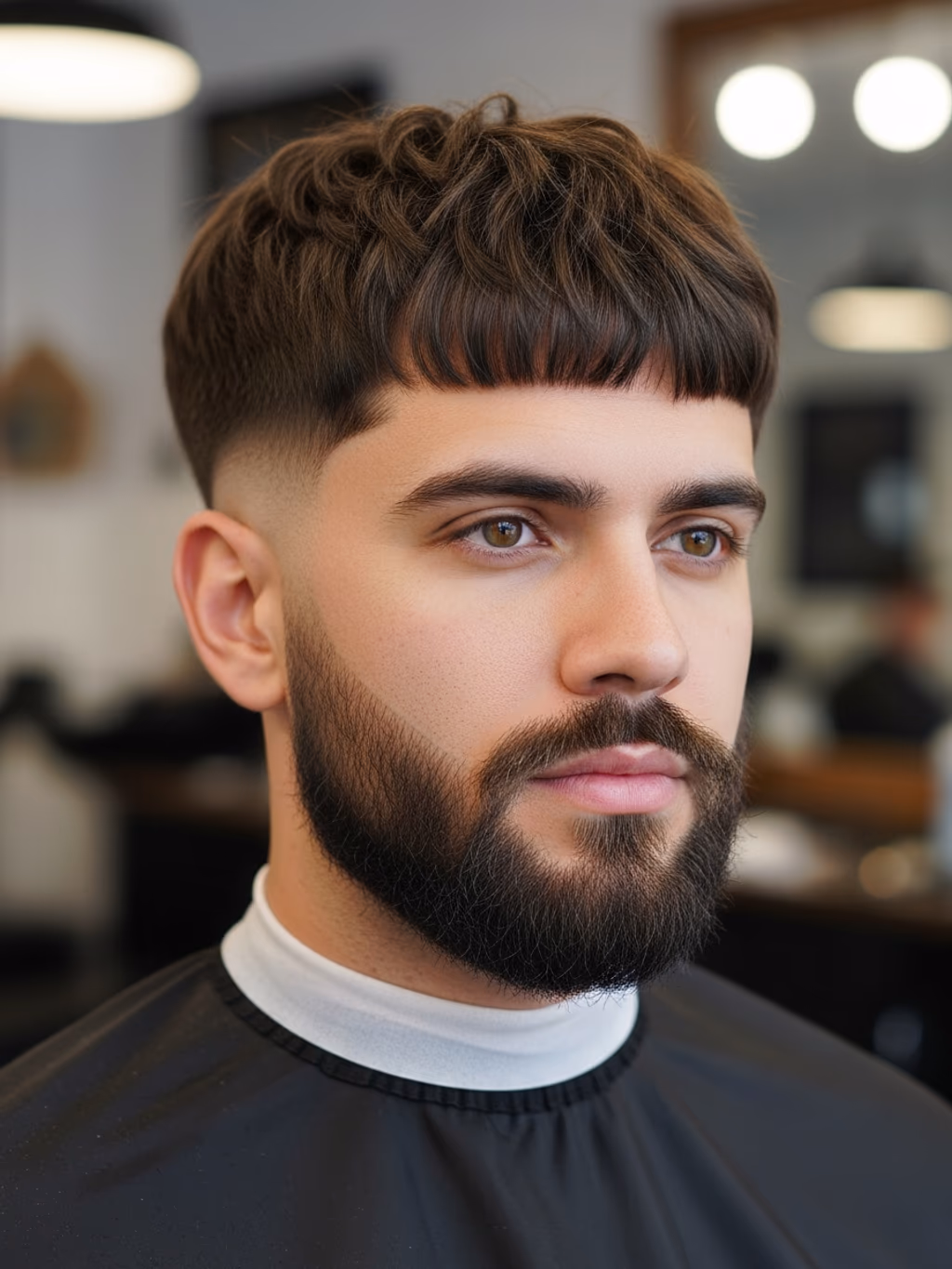 Textured Modern Bowl Cut — modern bowl cut for men in 2026