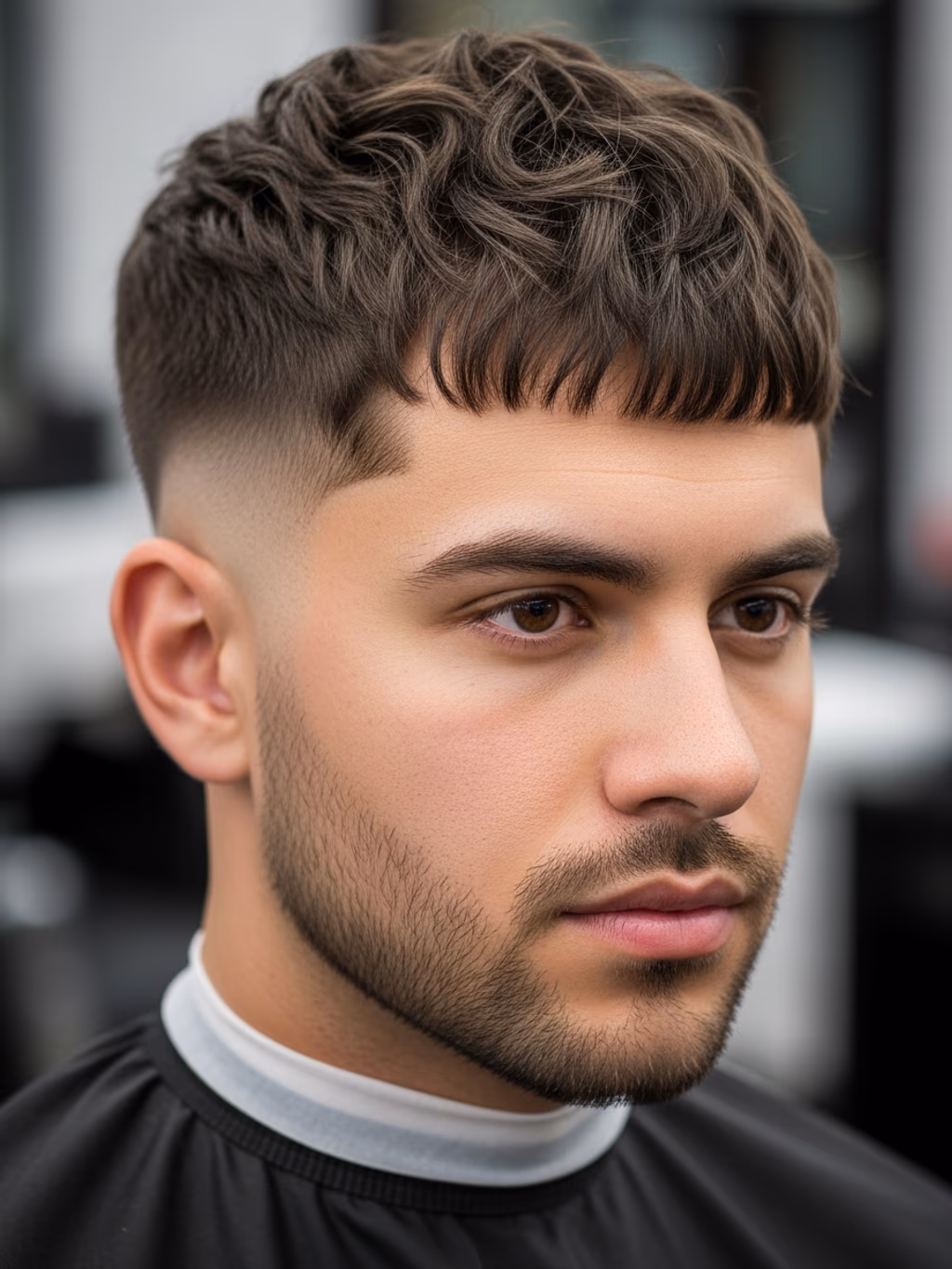 Faded Tapered Shag — tapered shag cut for men in 2026