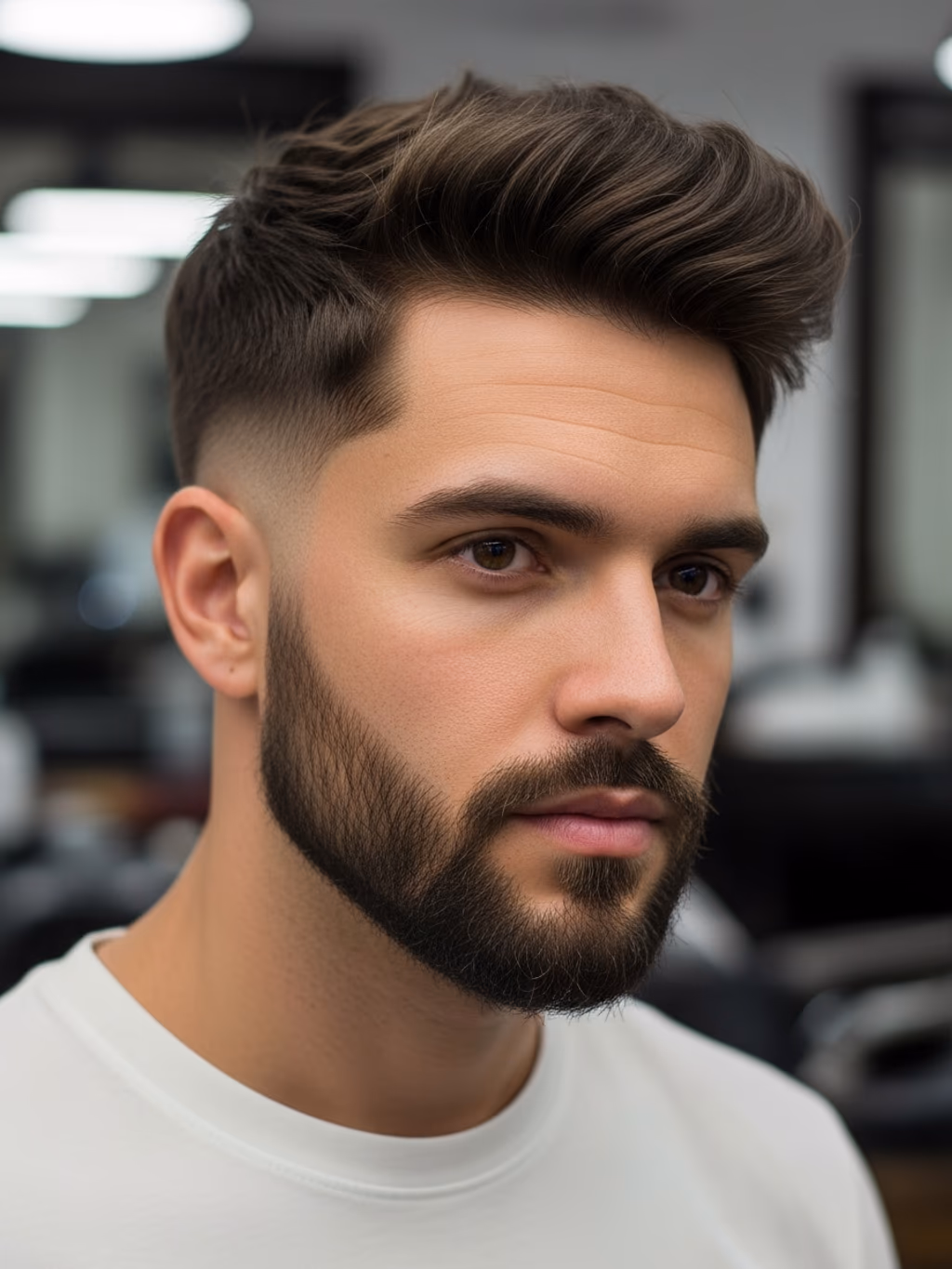 Textured Tapered Shag — tapered shag cut for men in 2026