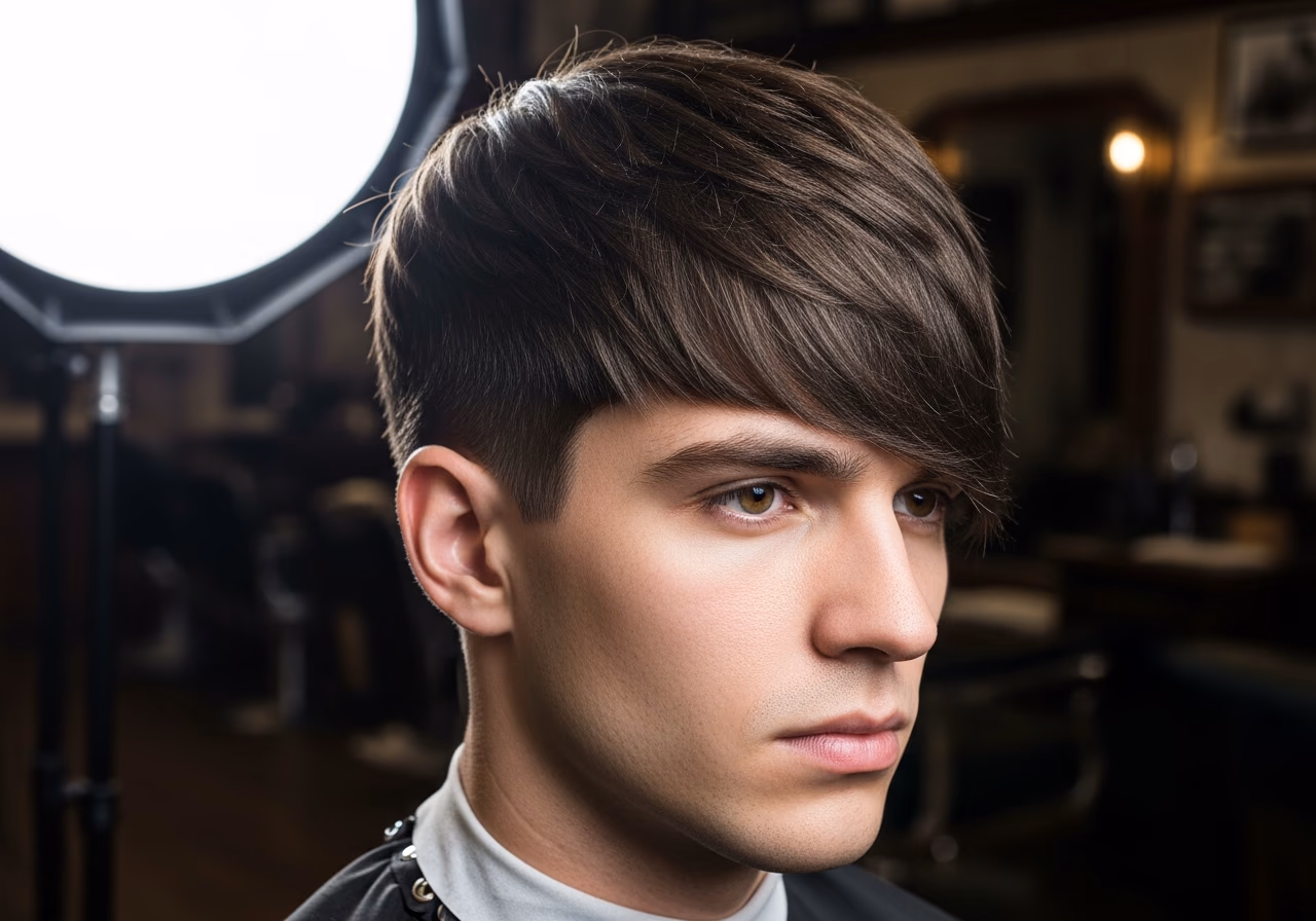 Angular Fringe Layering — for men with thick or dense hair in 2026