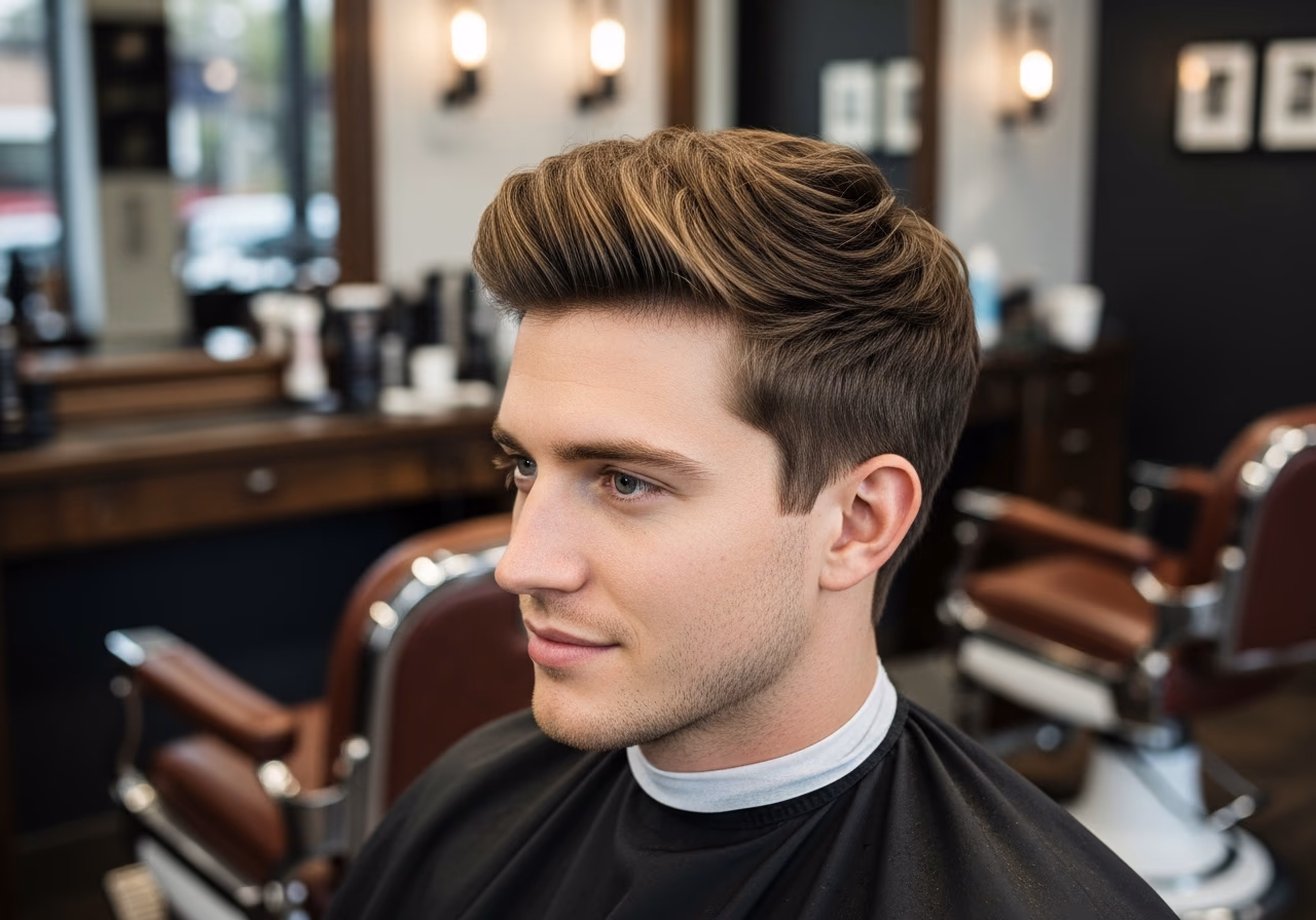 Fluffy Volume Control Cut — for men with thick or dense hair in 2026