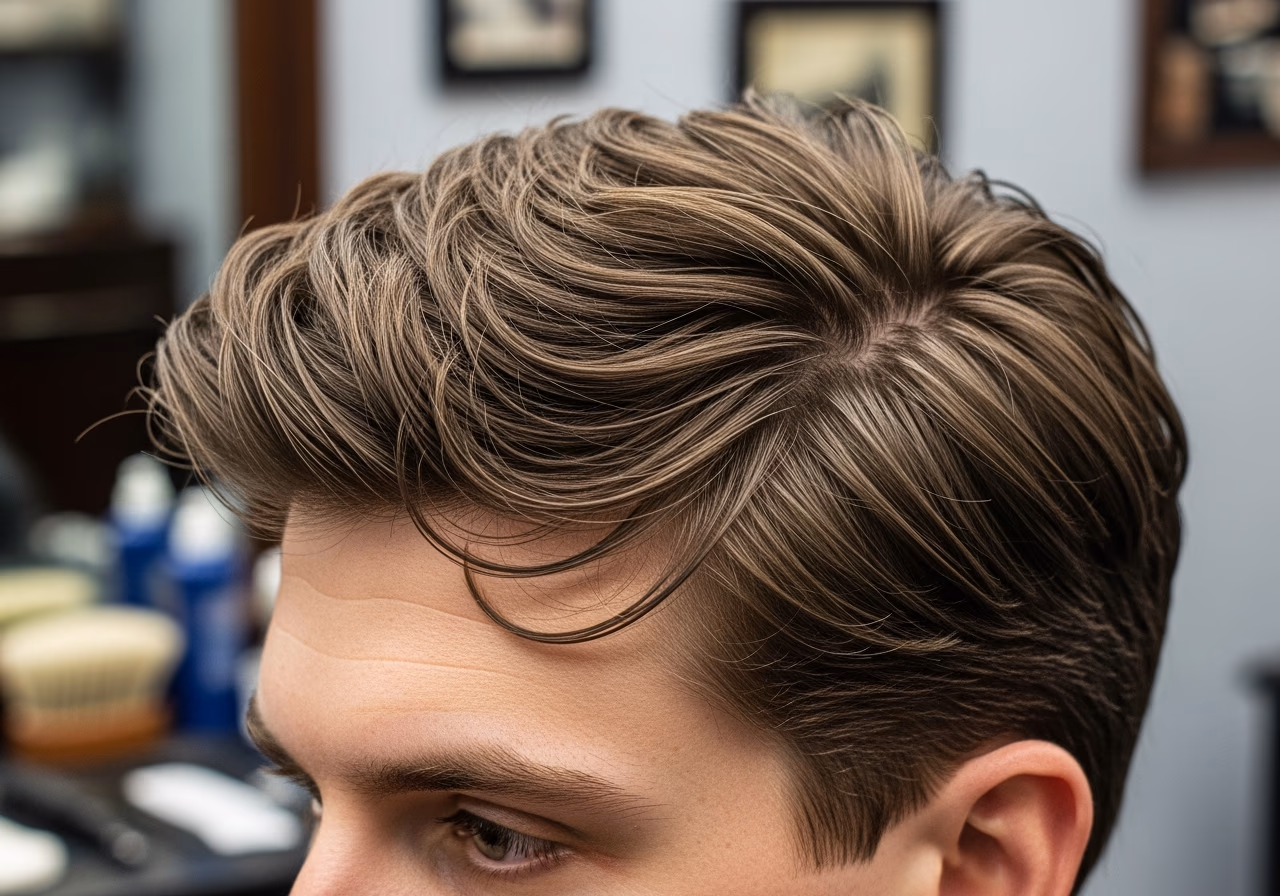 Permed Texture Control Cut — for men with thick or dense hair in 2026