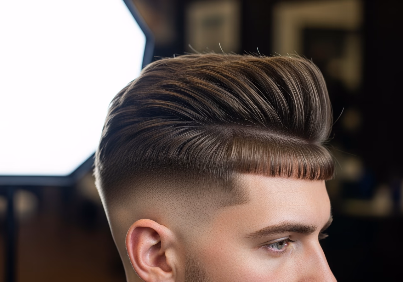 Textured Side Part Crop — for men with thick or dense hair in 2026