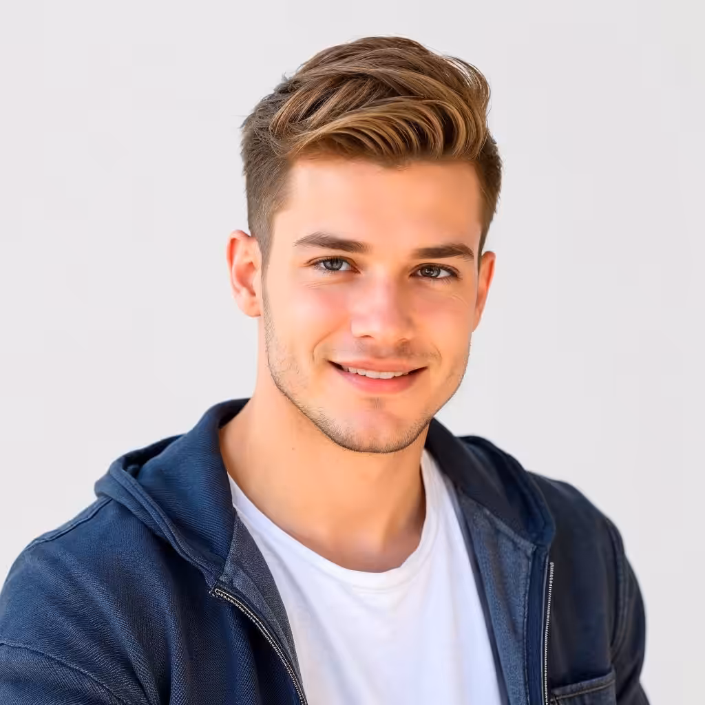 Adorable Short Cut with a Quiff for Men Short Haircuts for Men