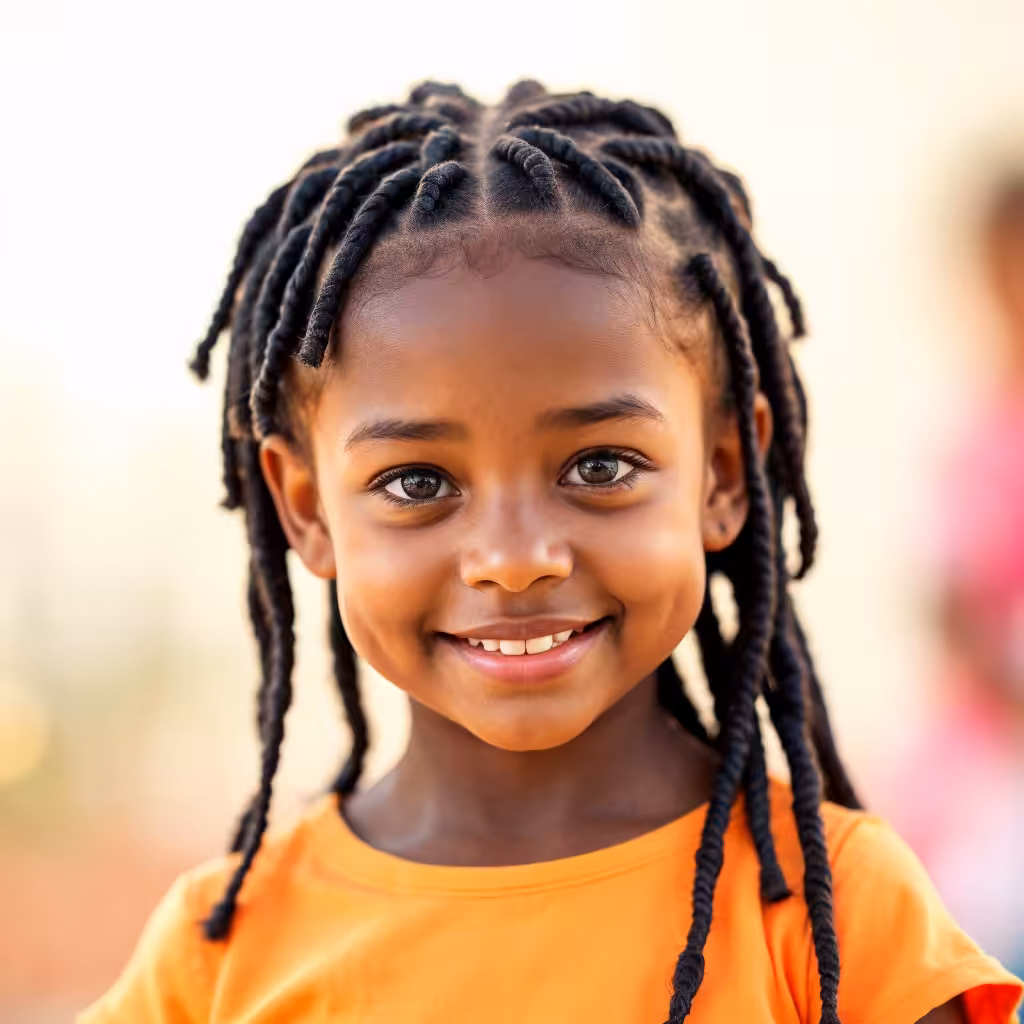 Adorable Small Braids