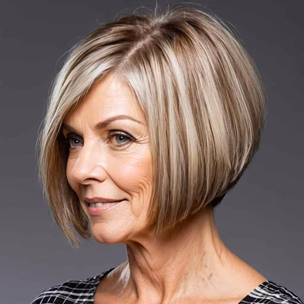 Asymmetrical Short Bob