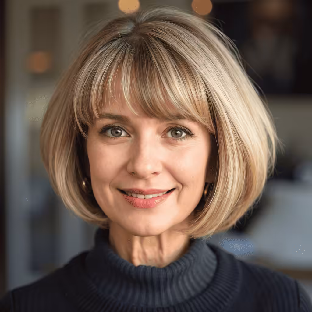 Bob With Bangs