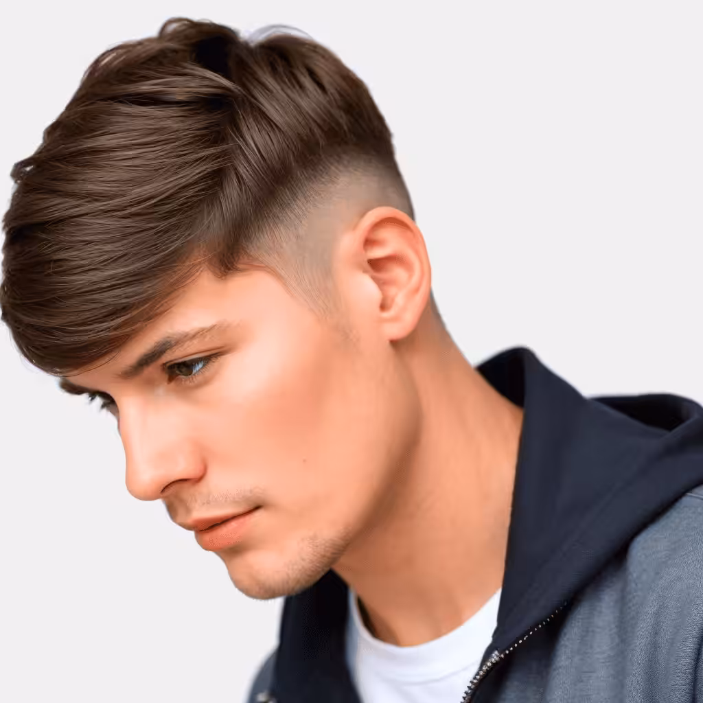 Classic Short Side-Swept Cut