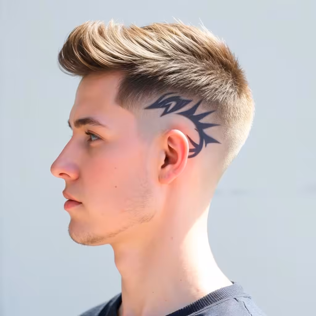 Cool-Shaved Designs on a Short Cut
