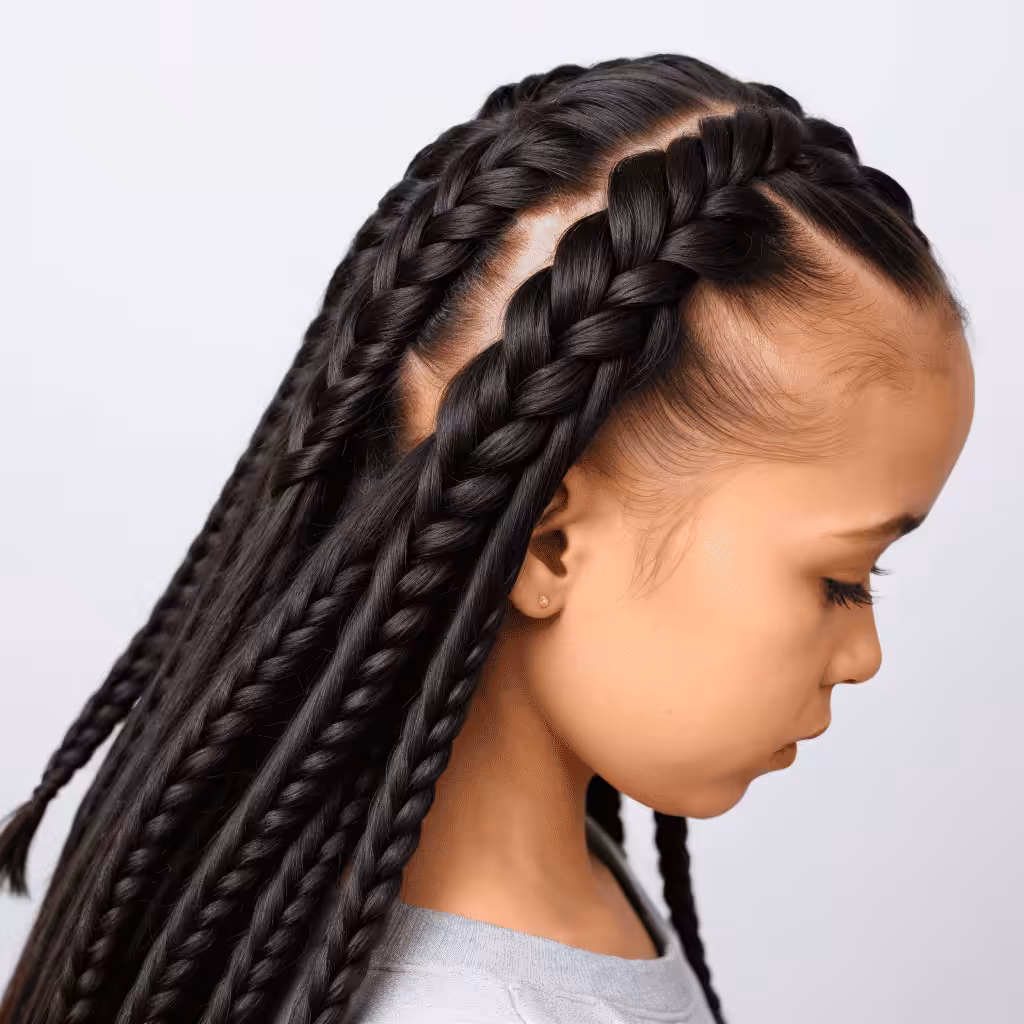 Criss Cross Infinity Braids