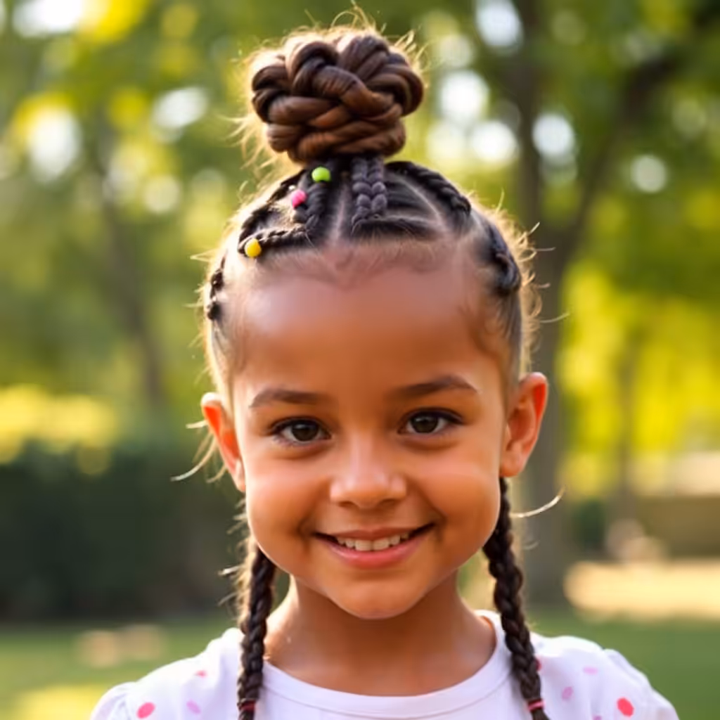 Cute Braided Hairstyle