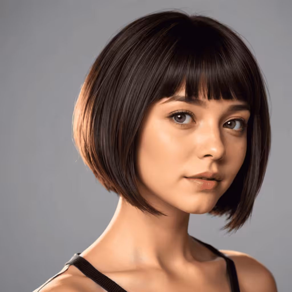Dramatic A-Line Bob