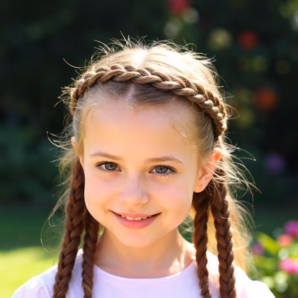 Dutch Braided Crown