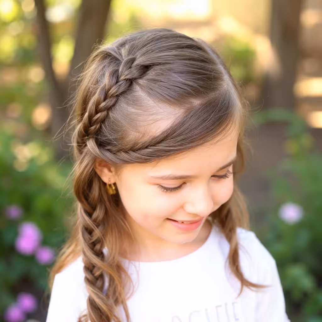 French Waterfall Braid