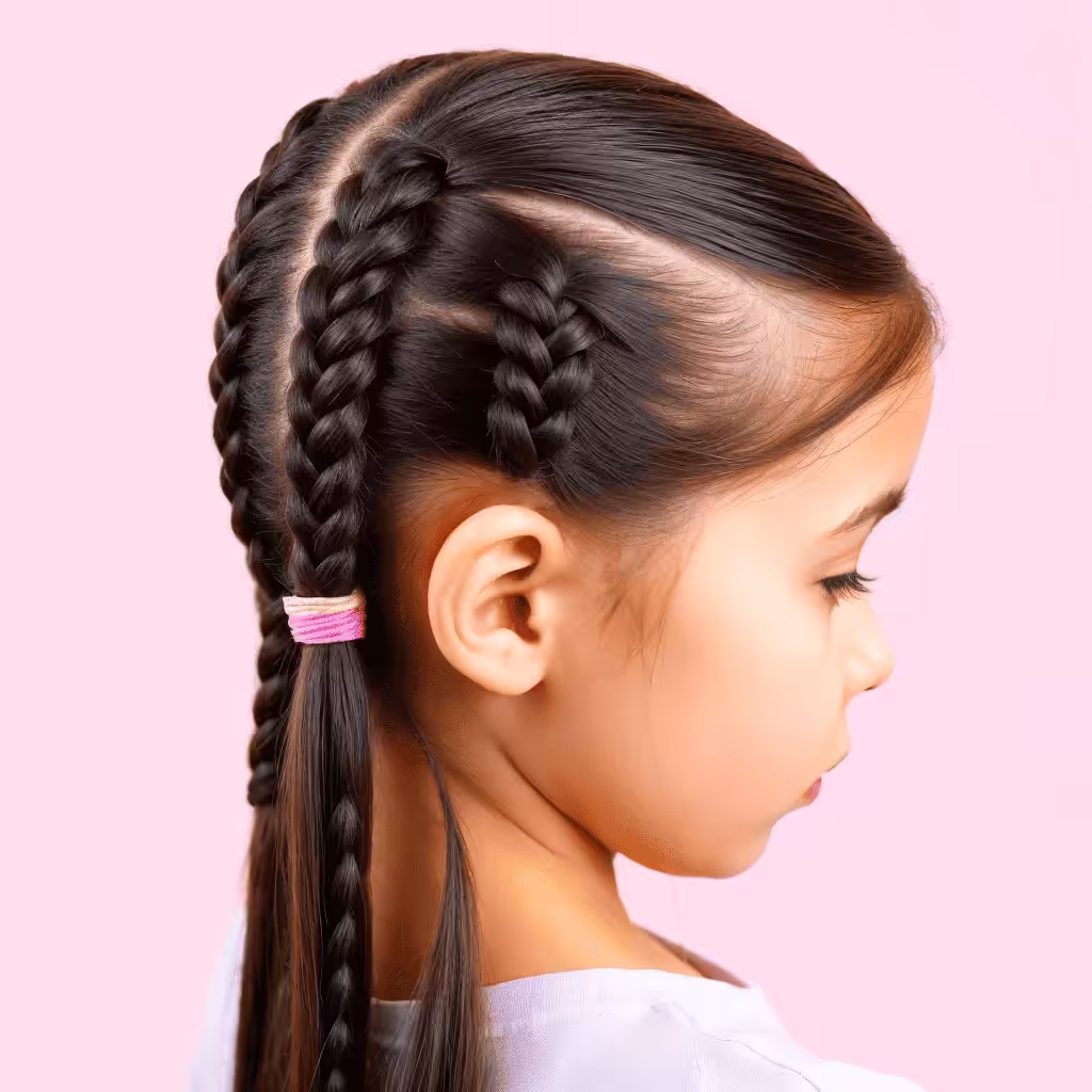 Long Braided Pigtails