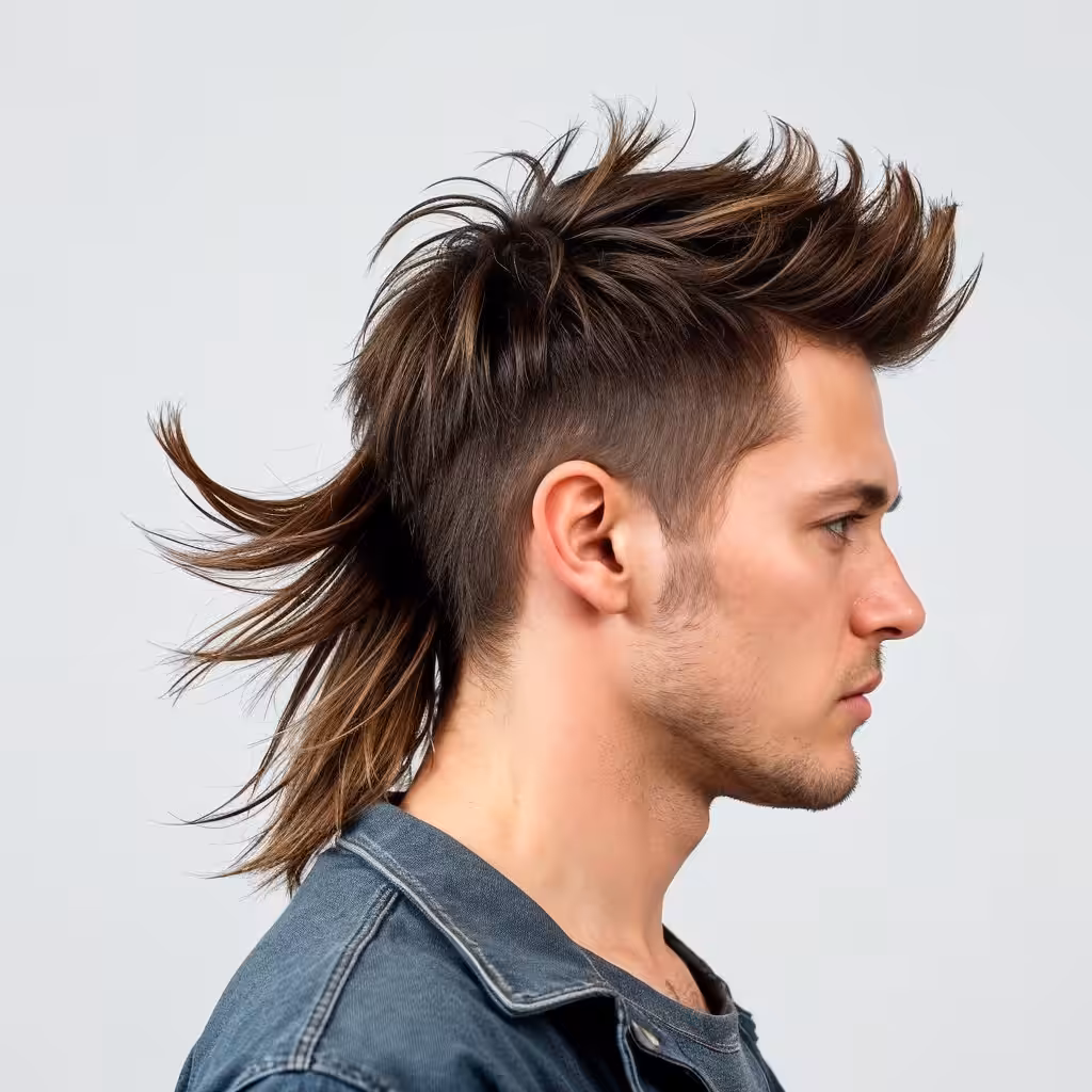 Messy Mullet Haircuts