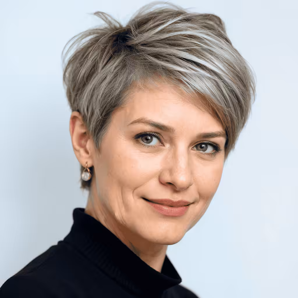 Messy Pixie Cut