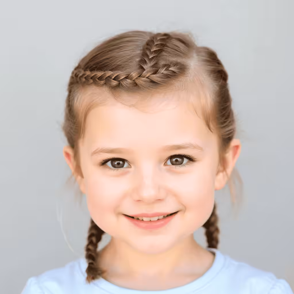 Mini French Braid