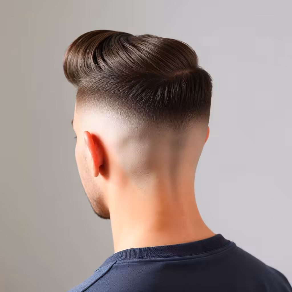 Mini Quiff with a Zero Fade