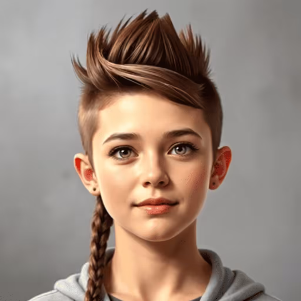 Mohawk Hairstyles and Haircuts for Teen Girls