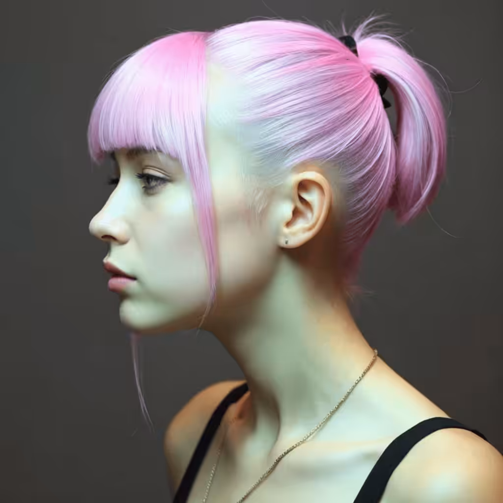 Pink Ponytail