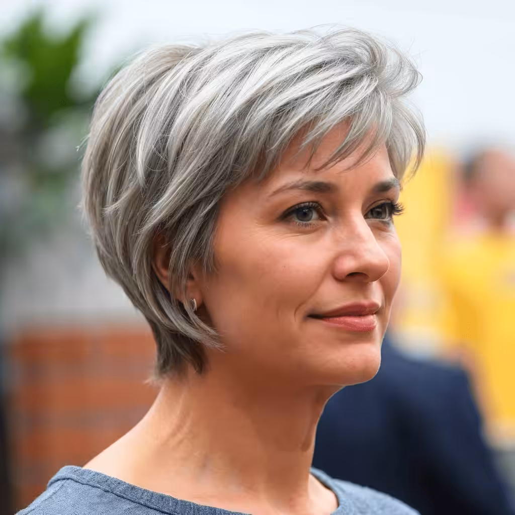 Pixie With Fringed Wispy Bangs
