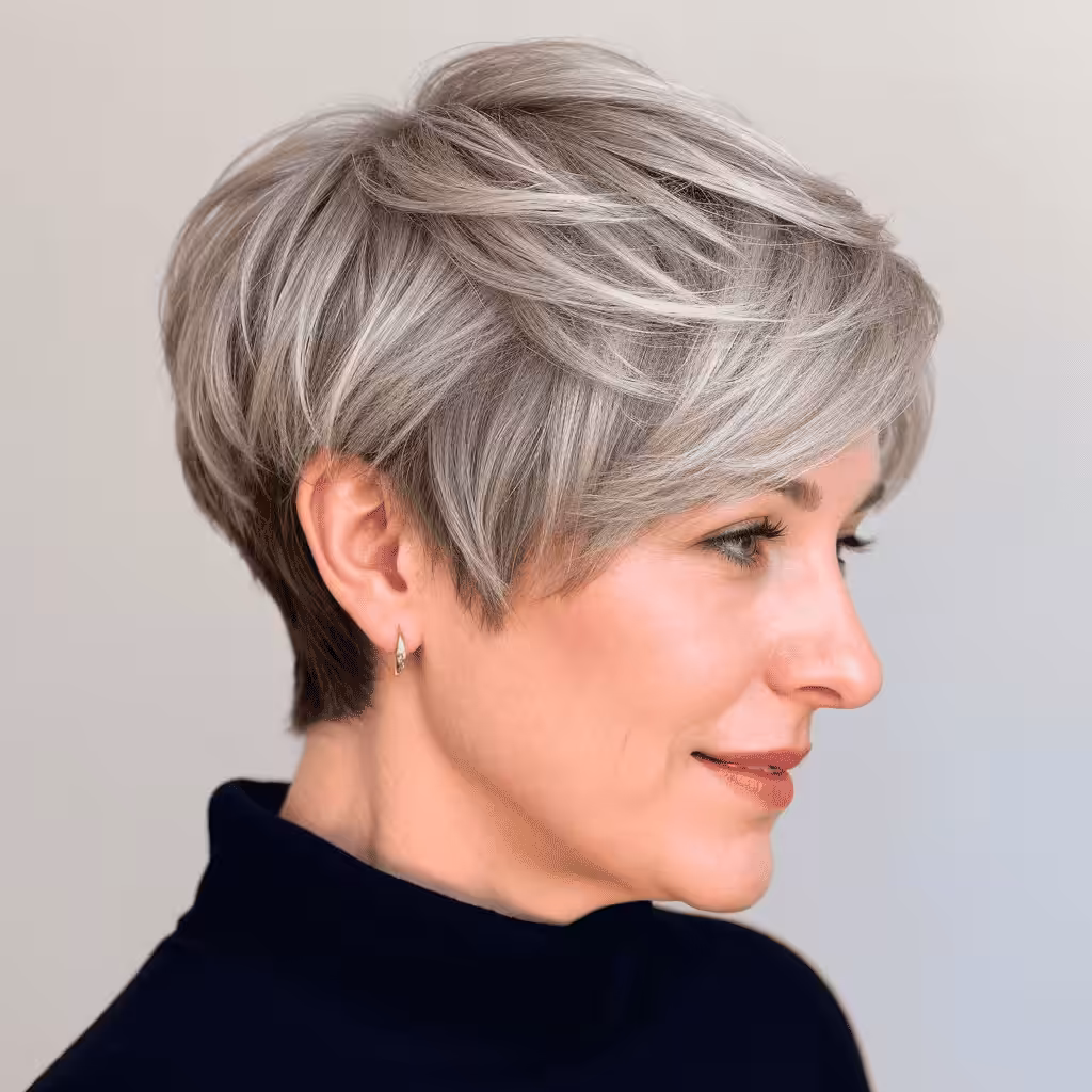 Pixie with Choppy Ends