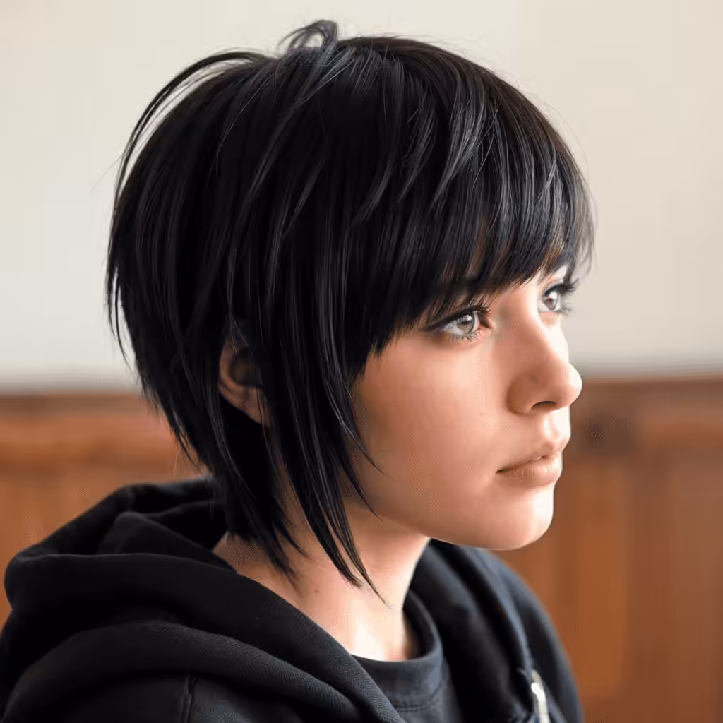 Razor Cut Emo Hairstyles