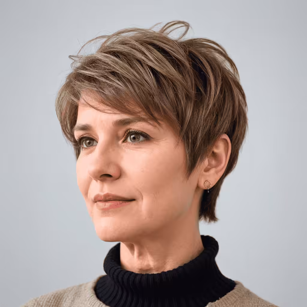 Shaggy Pixie Cut