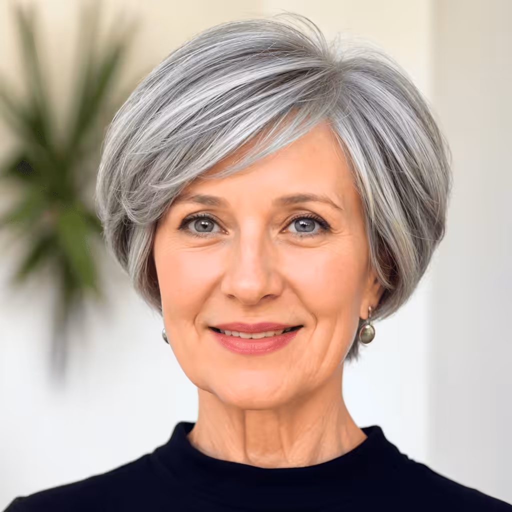 Short Rounded Bob