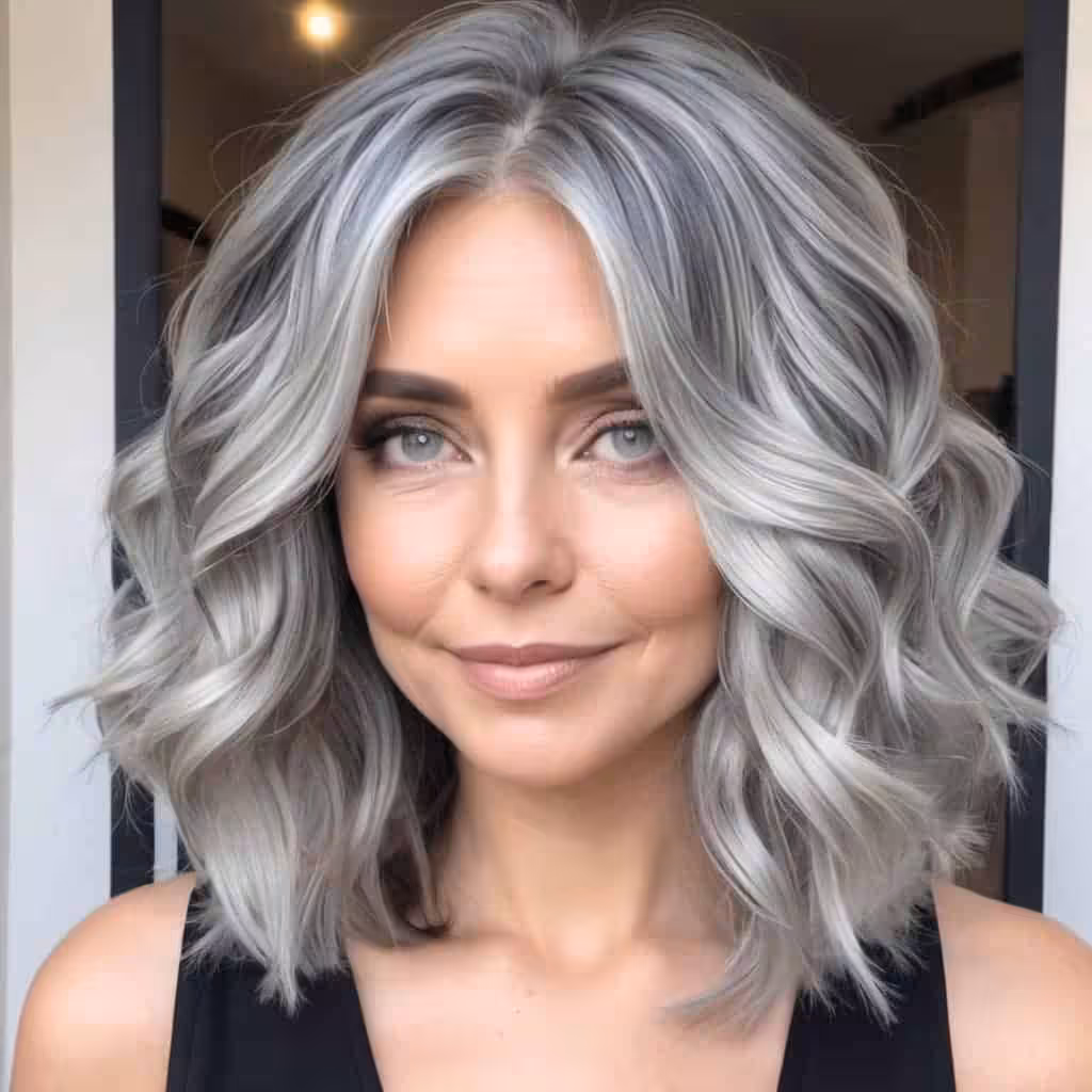 Silver Balayage