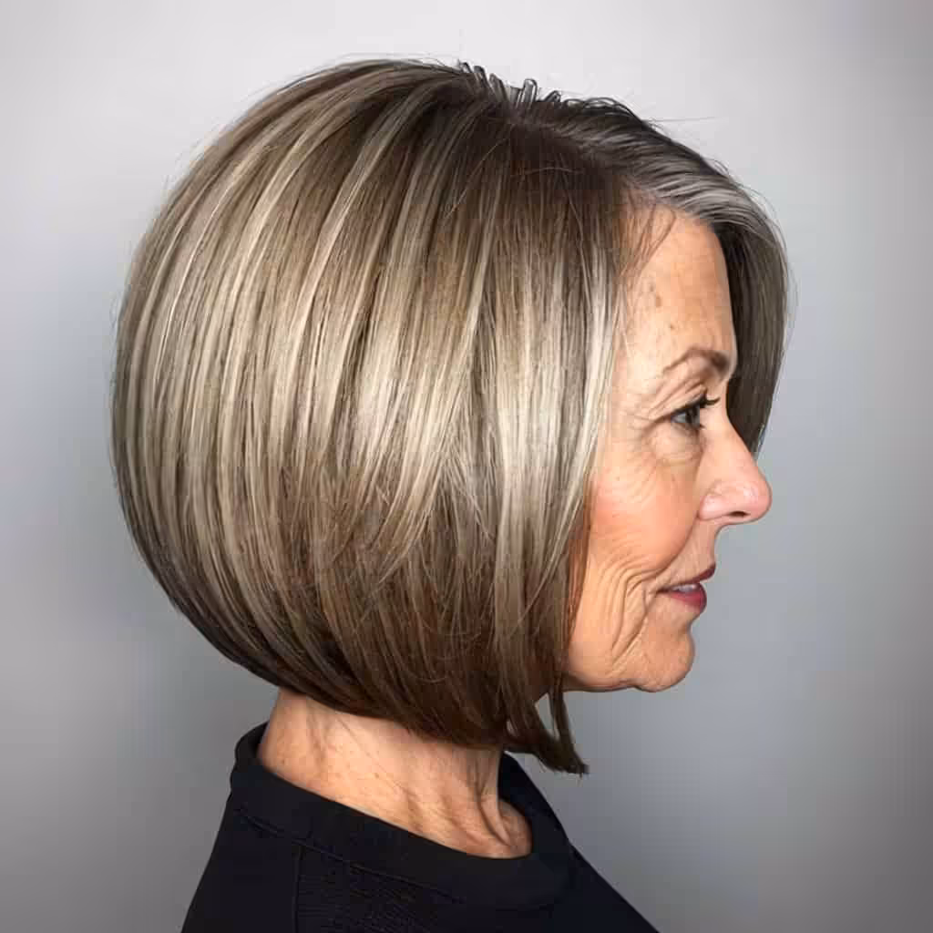Sleek Inverted Bob