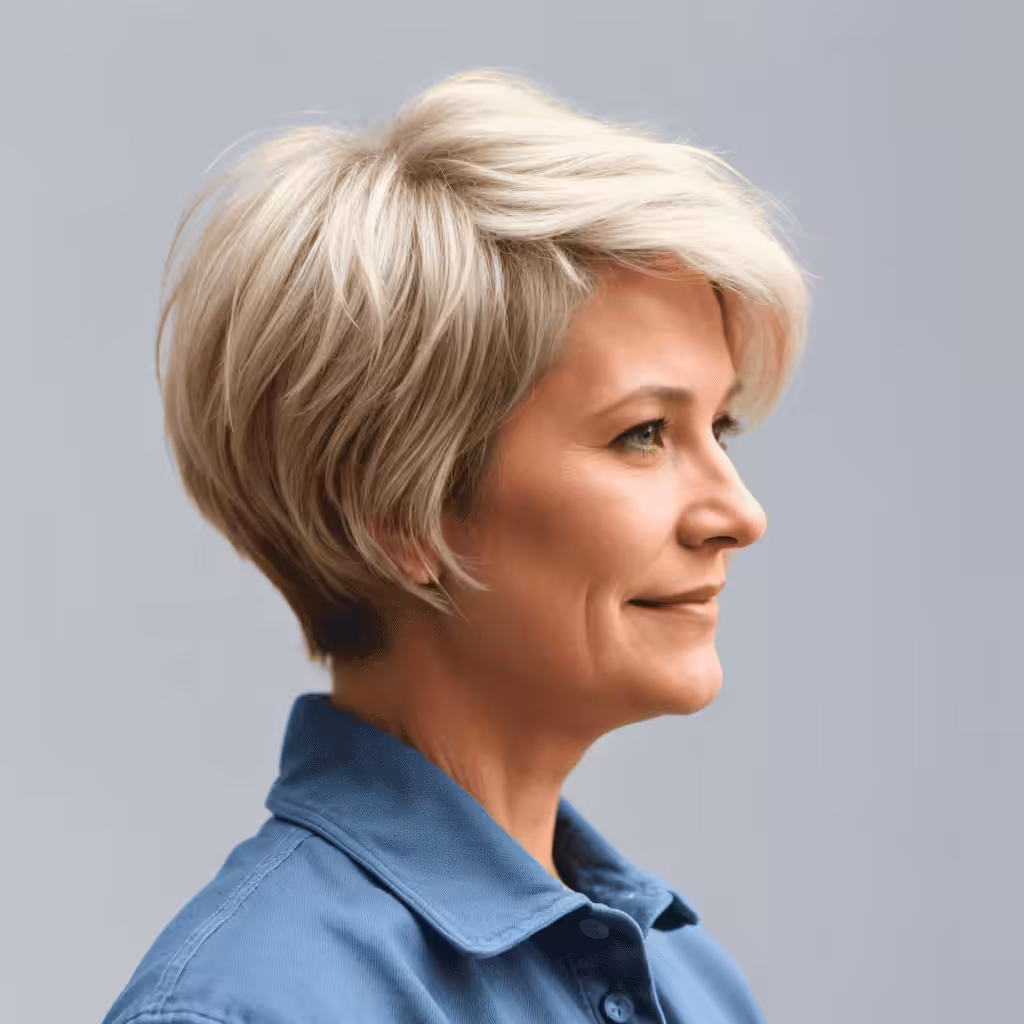 Voluminous Pixie Chop