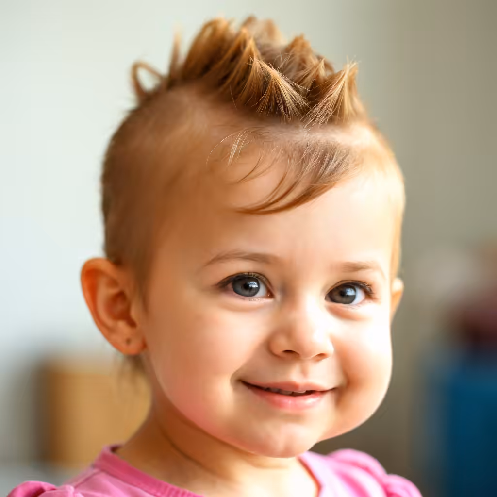 Easy Toddler Mohawk Hairstyle