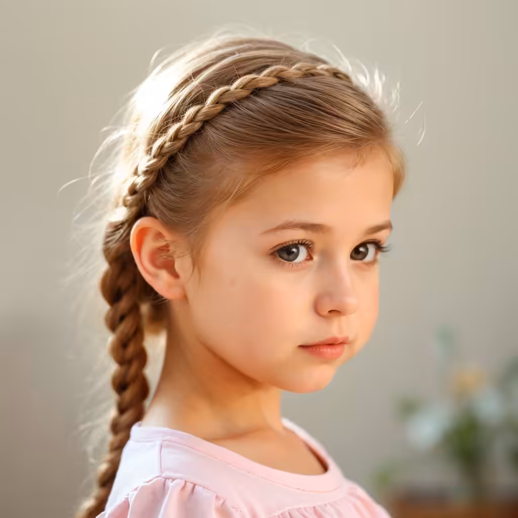 High Pigtails With A Tuck