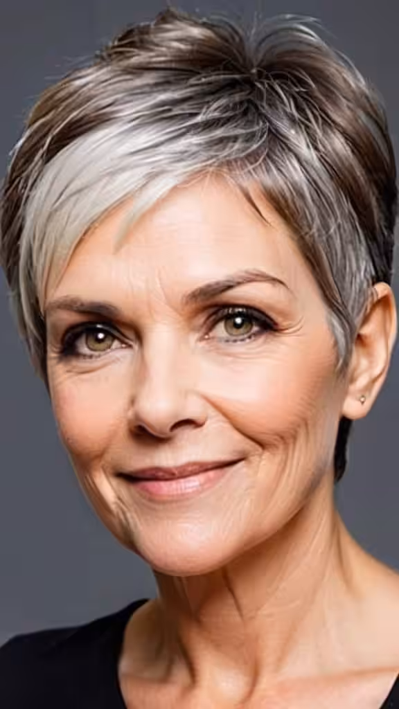 Asymmetrical Natural Pixie