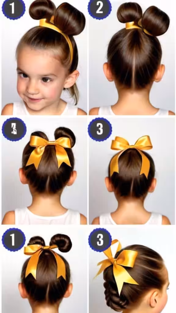 Bun with a Ribbon