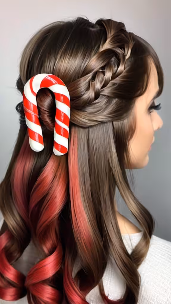 Candy Cane Hairstyle