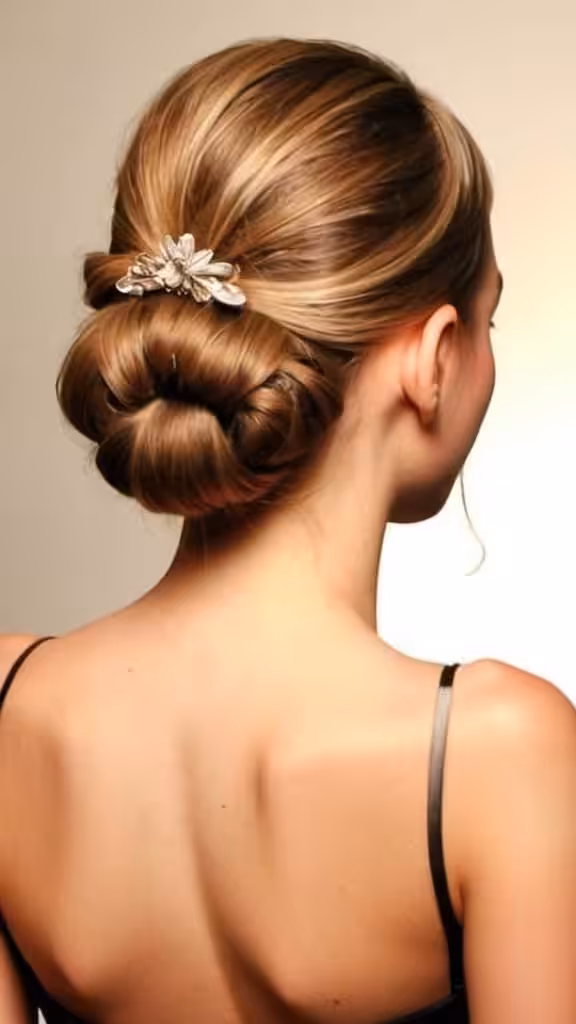 Chignon for Teen Girls