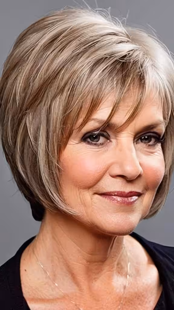 Choppy Angled Bob