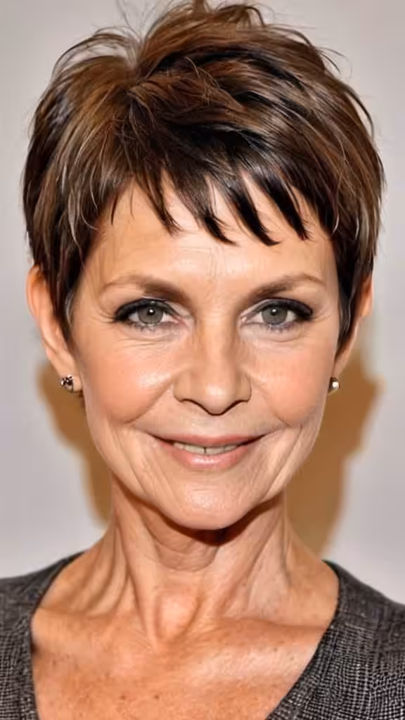 Choppy Pixie Cut