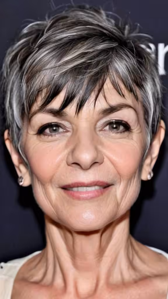 Choppy Pixie with Micro Bangs