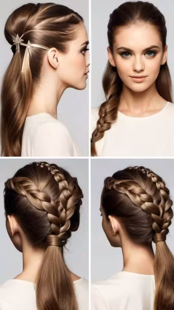 Crisscross Hairstyle